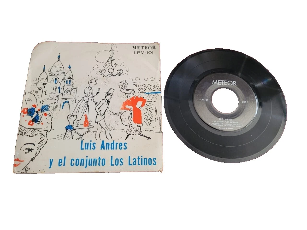 Los Jazz velocidade de 45 RPM e Discos de vinil