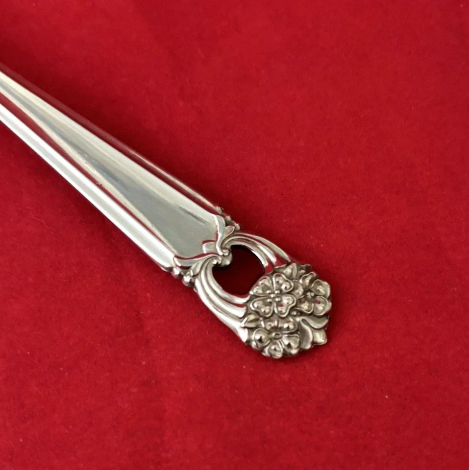 Cazuela de plata con cuchara para servir Rogers Bros ETERNALY YOURS 1847 Foto 2 de 4