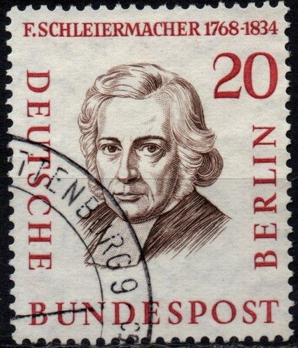 BERLIN 1957/1959 - Used 20 Pfg Illustrious Men #DR3