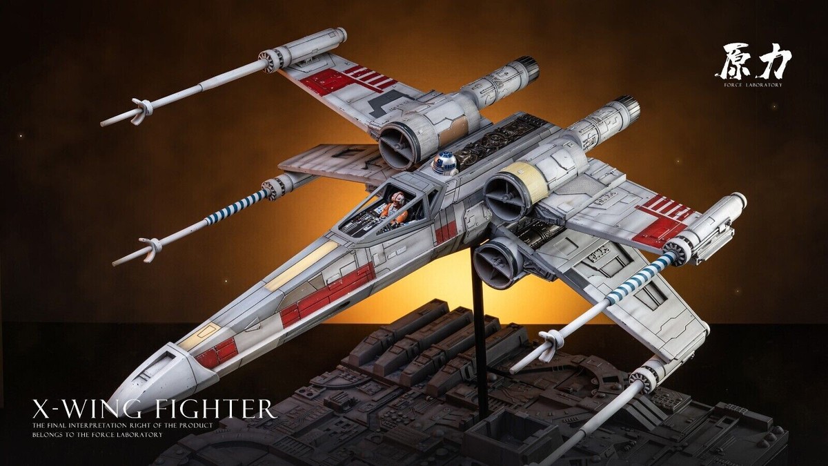 STAR WARS Force Lbtr X-Wing Statue Exclusive SEALED+ Nt ICON EFX