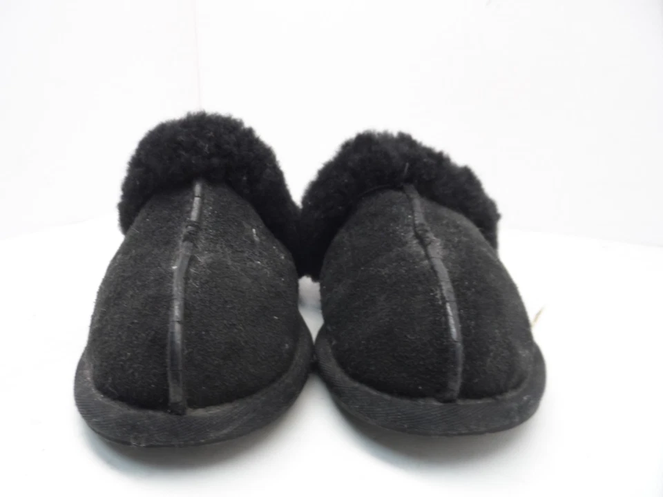 Zapatilla UGG Australia Mujer Scuffette II Piel de Oveja Negra Talla 5M Foto 3 de 4