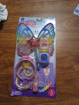My Life As Fairy Play Set Accessories For 18 Inch Dolls 2023 Wings + Fairy Dust