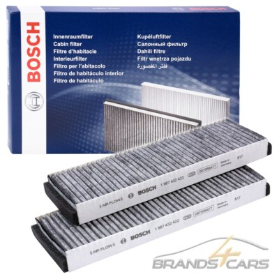 BOSCH INNENRAUMFILTER AKTIVKOHLE FÜR AUDI A6 4F C6 04-11 R8 07-15