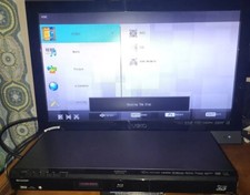 SHARP AQUOS BD-HP35U 1080P BLU-RAY DVD PLAYER With Power Cord, No Remote - WORKS