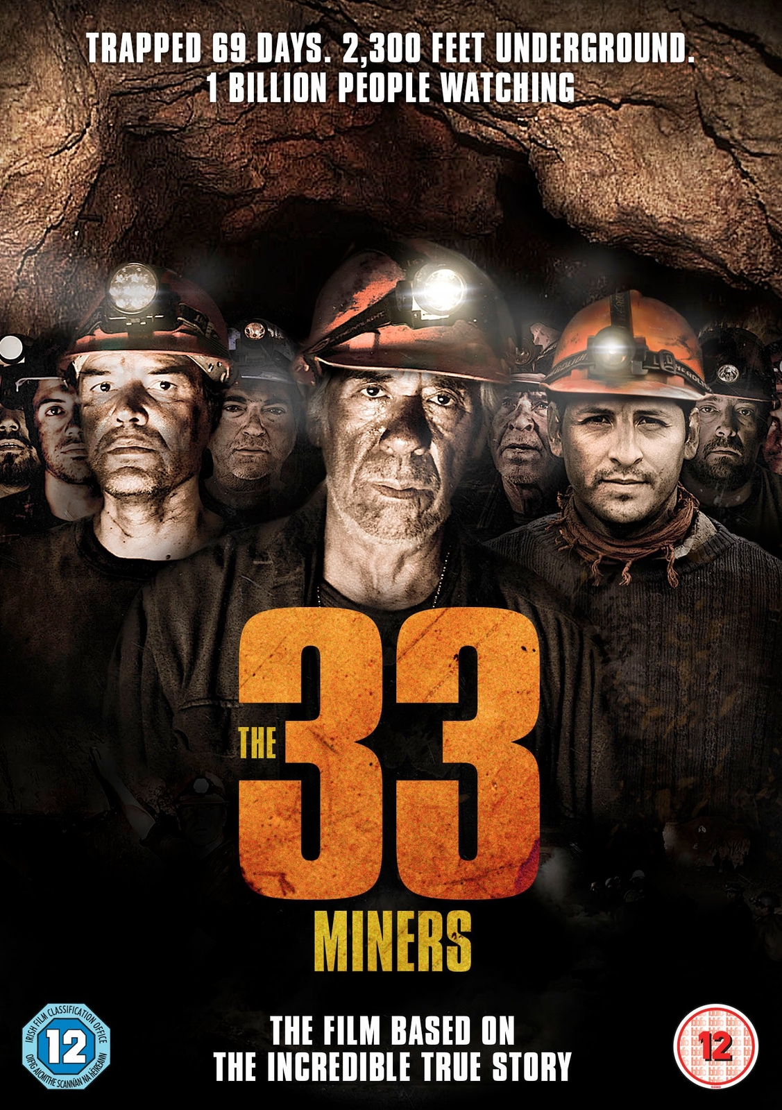 The 33 Miners (DVD) Alejandro Goic Mario Soto Cristian Mercado Pancho González