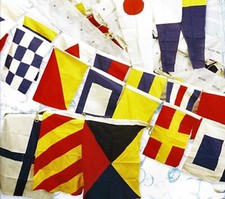 Marine International Signal Sets 40 Flag Ship Genius Nautical Maritime Mix Size