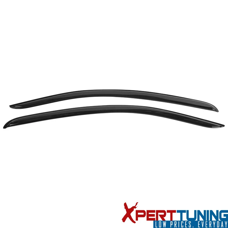 Para 05-09 Ford Mustang Cupé 2 puertas Viseras Ventana Humo Ventilación Lluvia Gurad Acrílico Foto 4 de 4