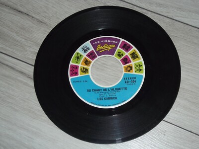 Les Karrick Au Chant de L'alouette / Quelle est la Couleur Vinyl 7'' 45 RPM
