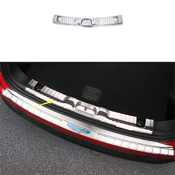 Jeep Compass 2017-2020 Rear Tailgate Chrome Trim Steel Cover