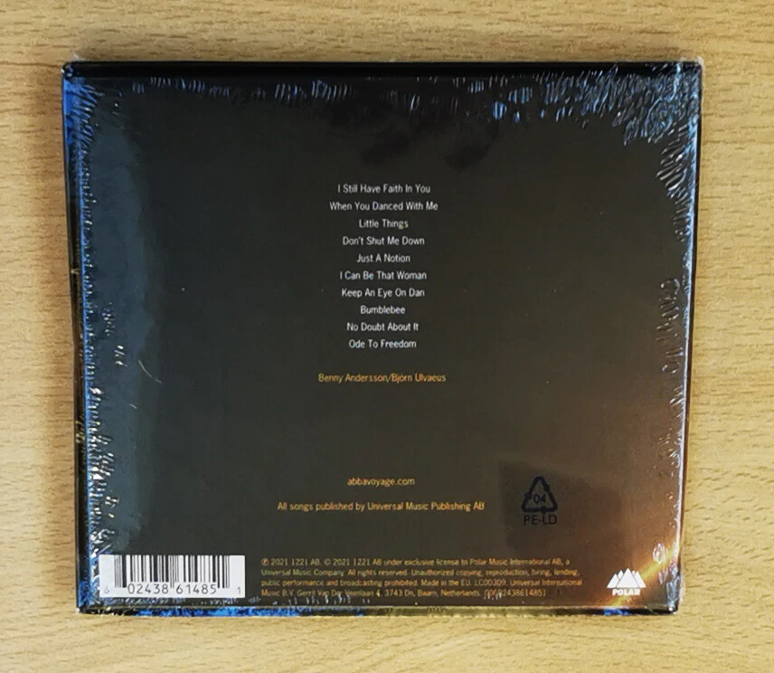 ABBA CD Voyage DELUXE Box inc POSTER Art CARDS Stickers - MAILS SAME DAY IN STOC - Image 3 of 4