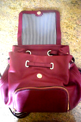 Kate Spade New York Cobble Hill Charley Merlot Leather Zip  display picture 2