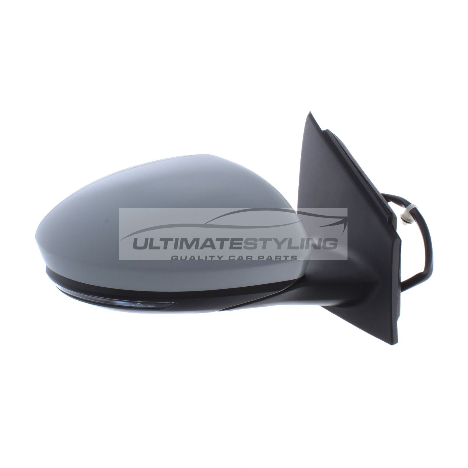 Renault Megane Mk4 2016-> Door Wing Mirror Electric Primed Drivers Side Right
