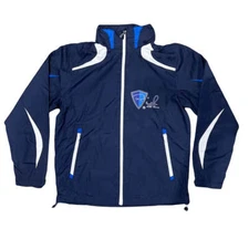 Men's Windbreaker Lined With Roll Hood  Zipped Pockets By RNF Sizes Sm-3XL New