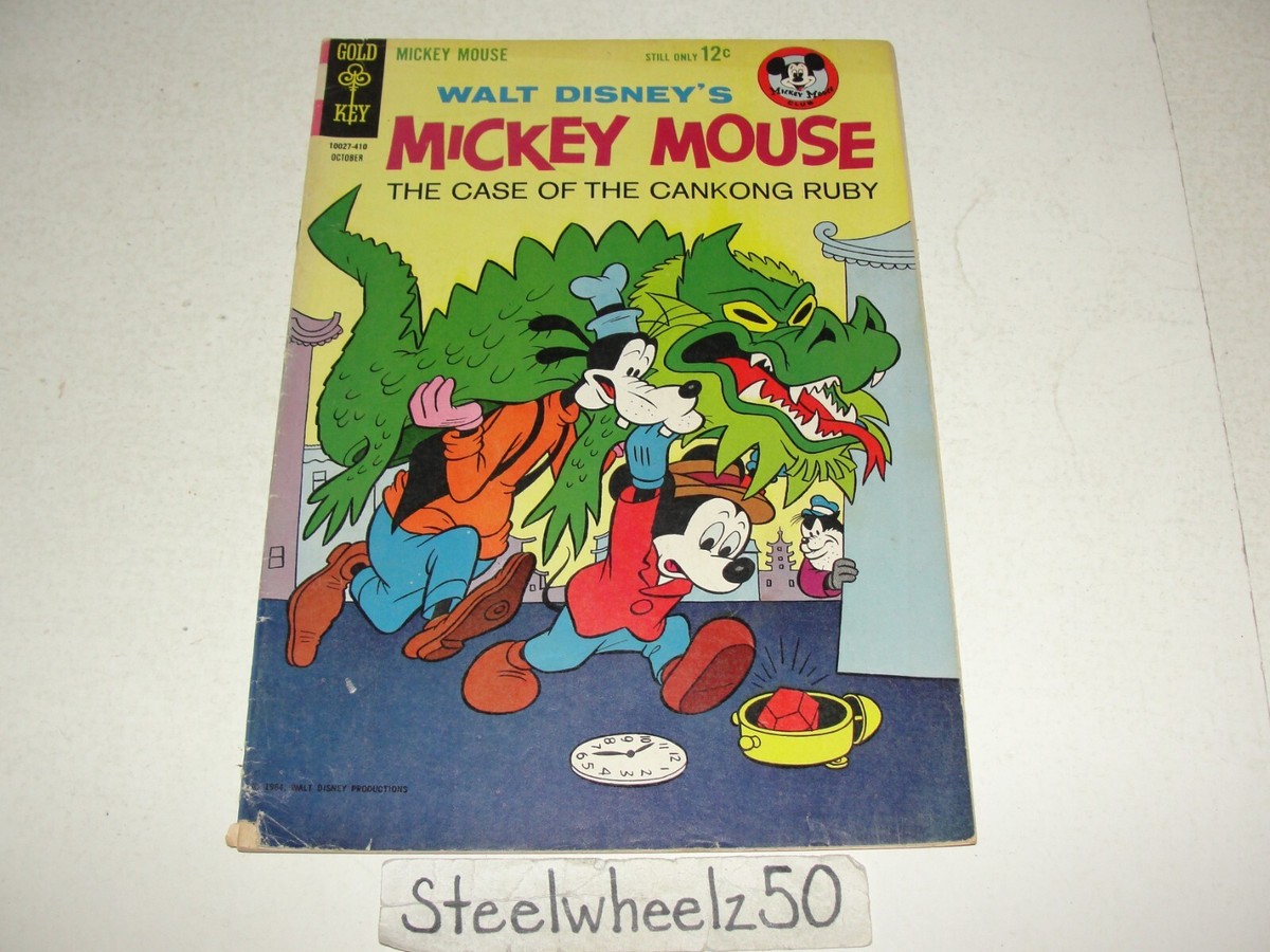 Walt Disney's Mickey Mouse #97 Comic 1964 Gold Key Goofy Case Of