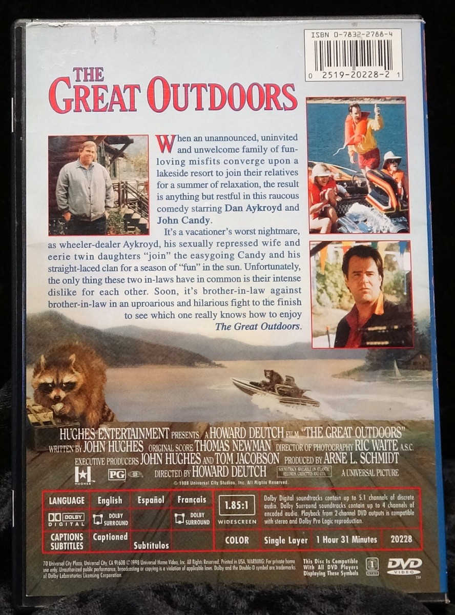 The Great Outdoors 📀 Dan Aykroyd John Candy Comedy (DVD