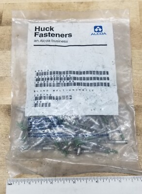 Huck Fasteners Blind Bolt Unimatic MS21140U0613 Boeing UB100-EU05-05 Lot of 100