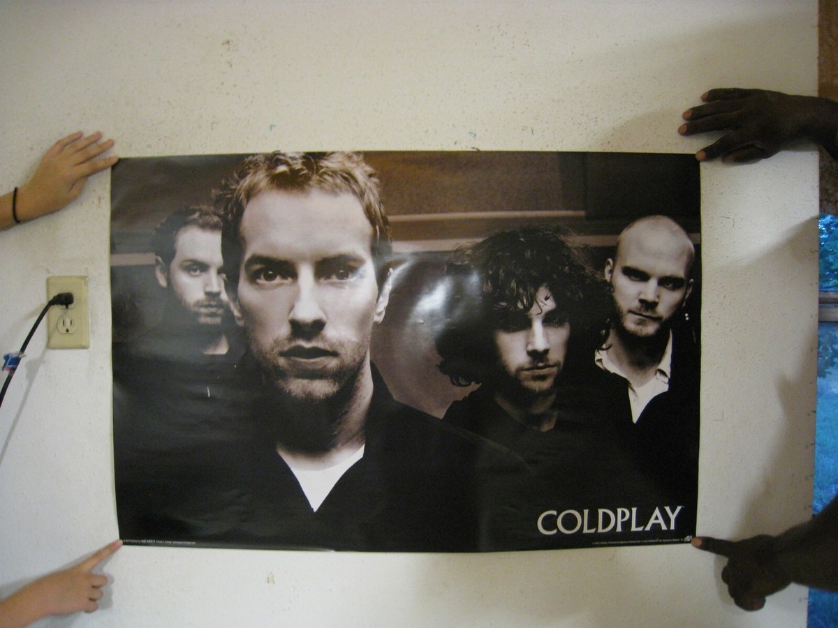 Coldplay Poster Vintage Band Shot Cold Play | eBay