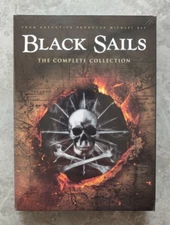 Black Sails The Complete Collection(DVD,12-Disc Set,Seasons 1-4)