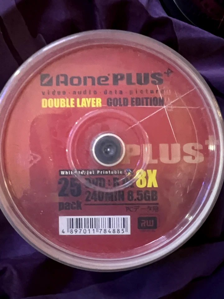 Aone DVD+R Gold Edition 8x Dual Layer 8.5GB - Pack of 25, 8.5GB data capacity - Image 4 of 4