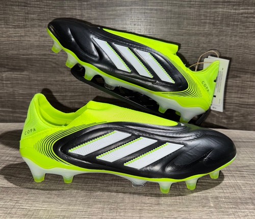 ADIDAS COPA PURE 3 ELITE SCHNÜRLOSE FG STOLLEN JH6302 SCHWARZ/GRÜN Herren Größe 7 " - Bild 2 von 8