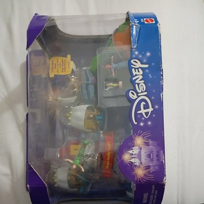 MAGICAL MINIATURES DISNEY'S MAGIC KINGDOM PETER PAN'S FLIGHT MATTEL PLAYSET