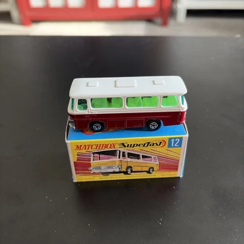 Matchbox Series Vintage Lesney Setra Coach Super Fast No 12 Looks Brand New