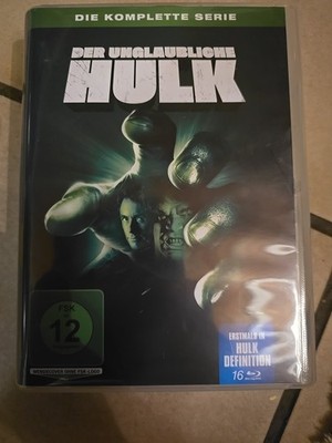 DER UNGLAUBLICHE HULK - DIE KOMPLETTE SERIE Lou Ferrigno 16 BLU-RAY BOX NEU 