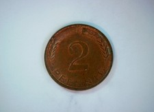 Germany 1971 2 Pfennig Federal Republic of Germany (Bundesrepublik Deutschland)