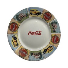 Vintage Gibson Coca Cola Cafe Bowl Plate 8 3/4" Collectible Dinnerware
