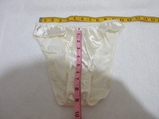 Victorias Secret Gold Label Second Skin Flutter Panty - Ivory 105-309 - M - NWT