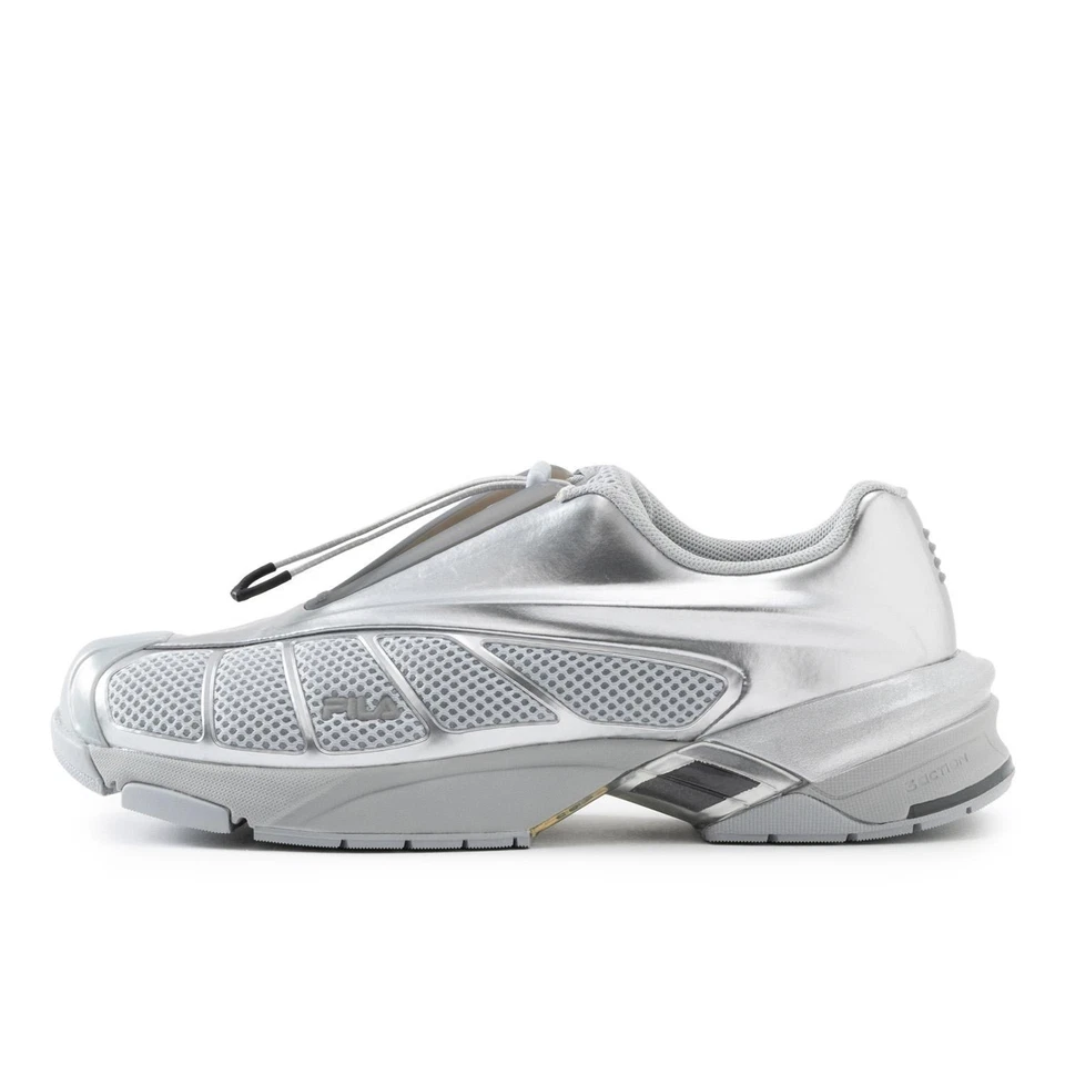 FILA Replica 2002 Grigio Bianco Argento 1RM02752G071 Taglia Uomo - Immagine 4 di 4