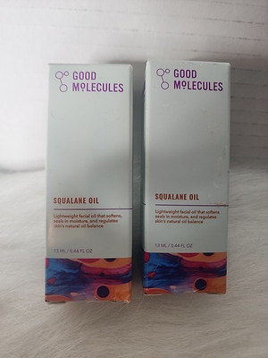 (2) Good Molecules Squalane Oil 13ml / 0.44oz - Moisturizer 