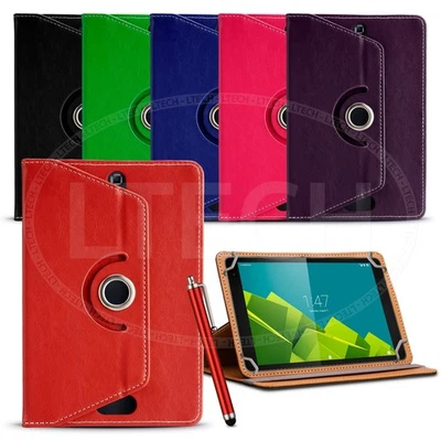 MOBIBAX 10" Inch Universal Tablet Case with Camera Cutouts | 360° Rotating Tablet Cover