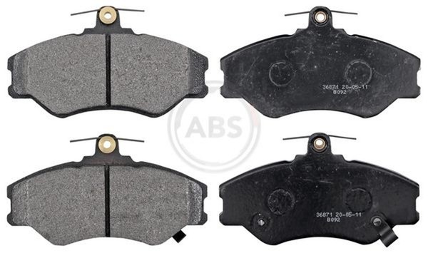 A.B.S. BremsbelÄGe Bremsbelagsatz Vorne Passend FüR Hyundai Grace H100-image