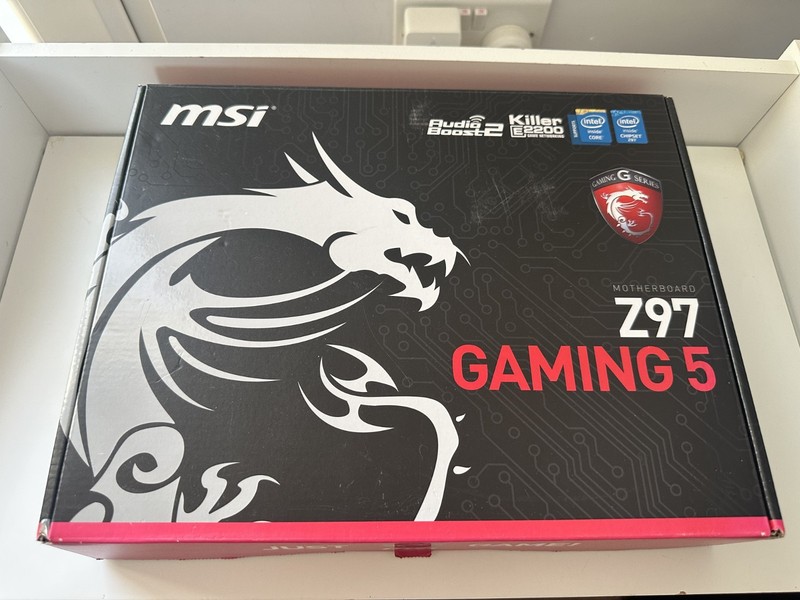 MSI Z97 GAMING 5 MOTHERBOARD UNTESTED