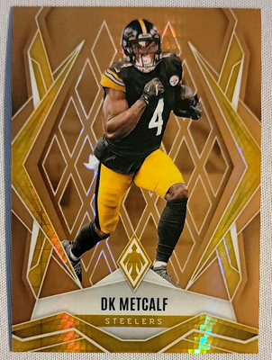2025 Phoenix Football  Bronze Hyper DK Metcalf #4 Pittsburgh Steelers 15/50