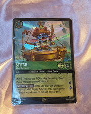 Lorcana Stich Alien Buccaneer 8/P2 CCG Card English