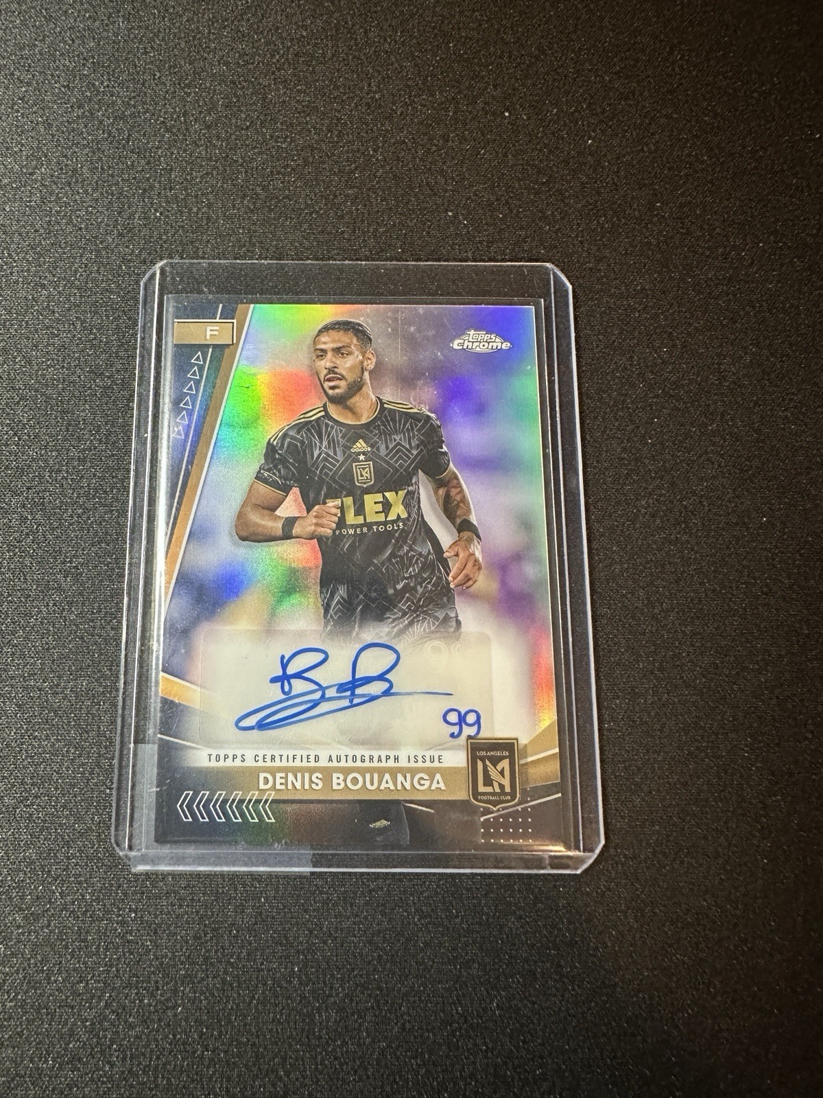 2024 Topps Chrome MLS Denis Bouanga Autograph Card #CA-DB