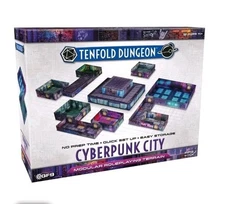 Tenfold Dungeon Cyberpunk City Tile Set D&D RPG Board Gale Force 9 