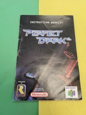 Perfect Dark - 2000 Nintendo 64 N64 - Instruction Manual
