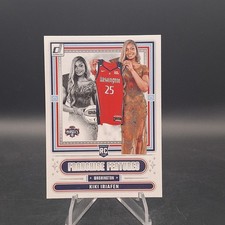 2025 Donruss WNBA #18 Kiki Iriafen Franchise Features Washington Mystics RC (A2)