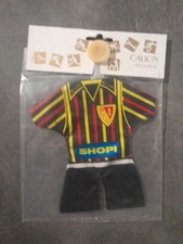 RC LENS fanion mini maillot vintage football 