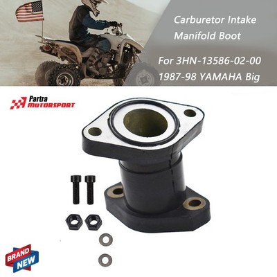 3HN-13586-02-00 For 1987-98 YAMAHA Big Bear 350 Carburetor Intake Manifold Boot