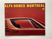 Alfa Romeo Montreal 1971-1976 UK Market Sales...
