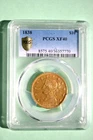 An 1838 $10 Liberty Eagle Gold Coin, Certified PCGS XF-40