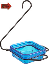 More Birds 38200 Feeder Blue Hummingbird Nectar Outdoor Garden Bird Feeder