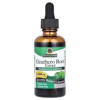 Natures Answer Eleuthero Root Extract - 60 ml. (416,50 EUR/L)