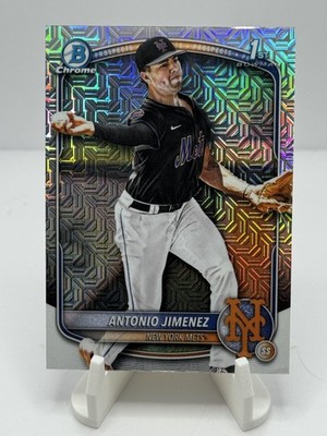 2025 Bowman Draft #BDC-56 Antonio Jimenez Chrome Mojo Refractor