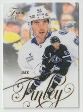 2025-26 UPPER DECK FLAIR ROOKIE BASE JACK FINLEY TAMPA BAY LIGHTNING #156