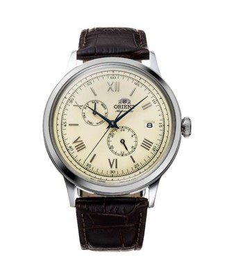 ORIENT Men Analog Automatic Casual Watch Classic Dress Sand Dial Waterproof Roun